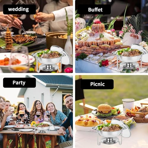 Chauffe-plats de restauration pour garder les aliments chauds au buffet - 7