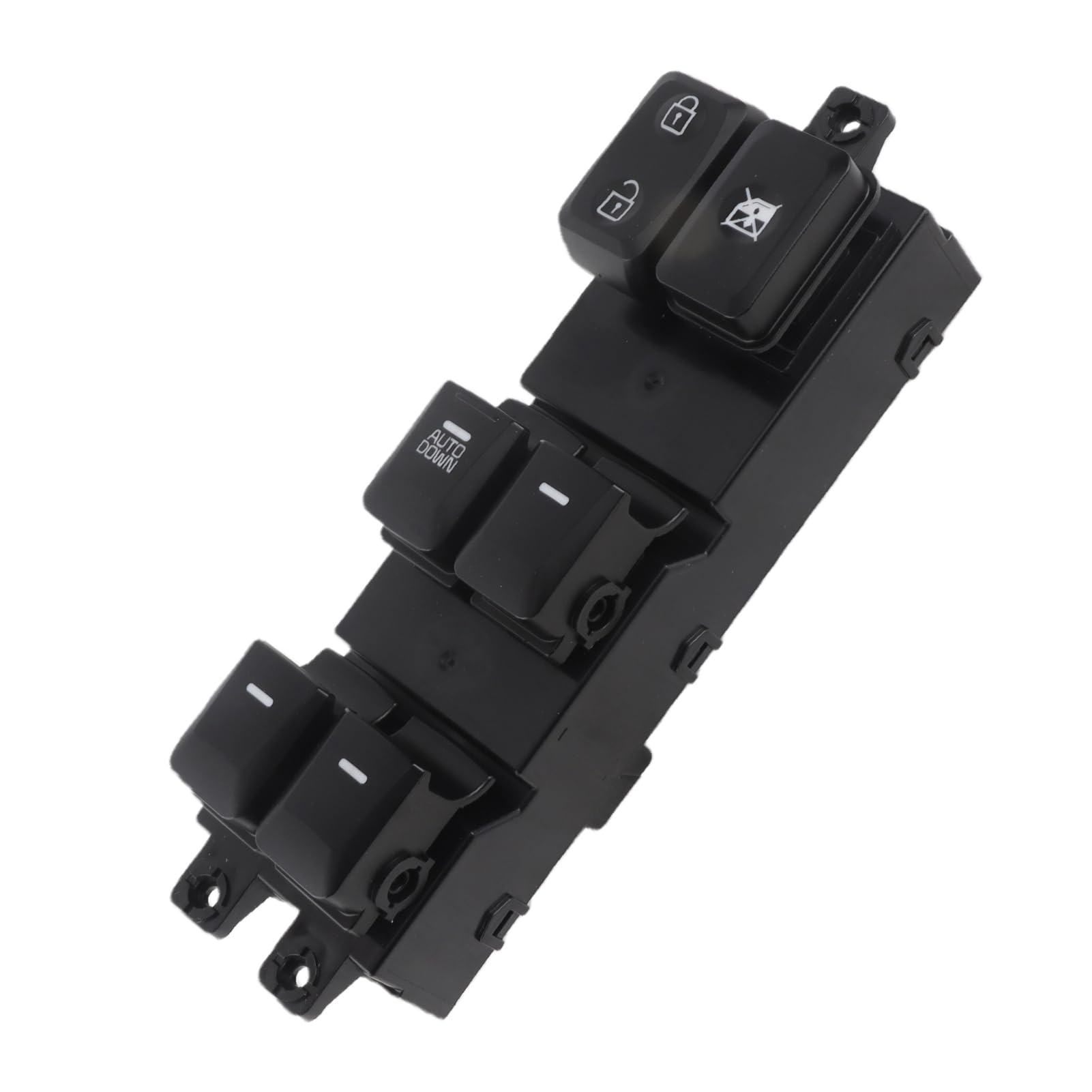 Power Window Switch, Replacement Accessory Fit for Picanto 2012-2015, ABS Material Direct Plug and Play, Design for Driver Side