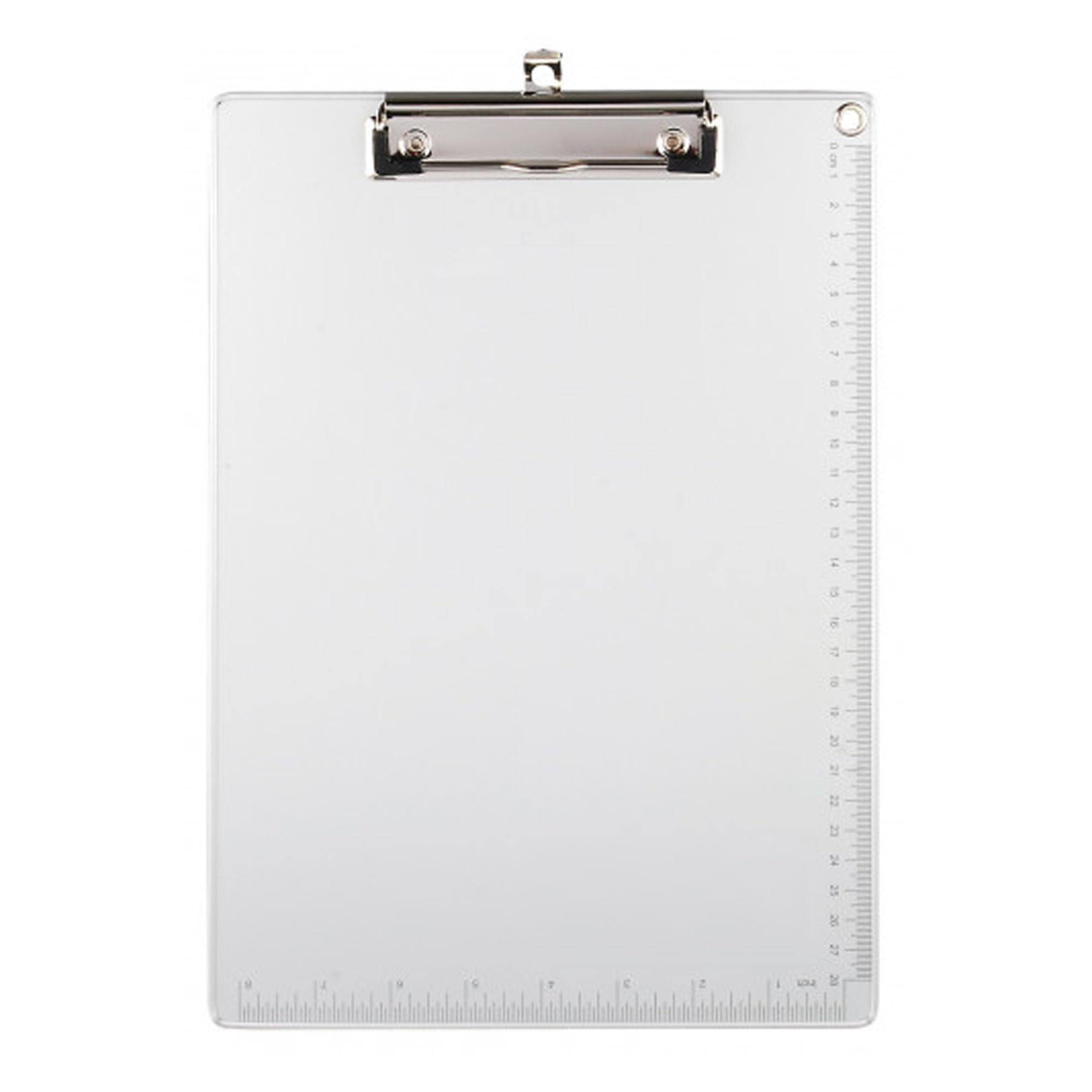 KAV Metal Clipboards Pack of 6 - Waterproof A4 Size Aluminum Clipboard with Low Profile Clip, Rust-Proof and Hangable - Smooth Surface for Easy Writing - Ideal for Office, Job Site, School