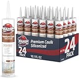 Kraken Bond Premium All Purpose Acrylic Latex Caulk - (24x10.1 fl. oz.) White...