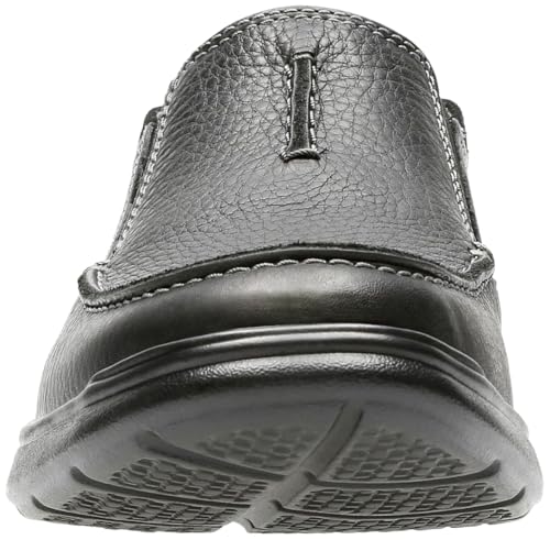 Clarks Clarks Men's Cotrell StepLoafers, Black (Black Leather), 9.5 US