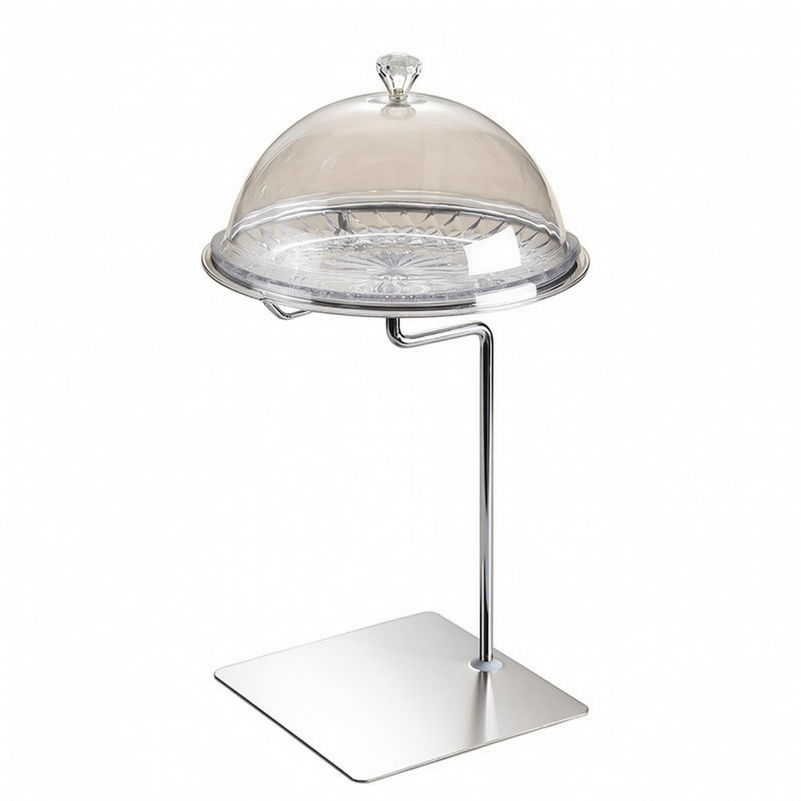 Alzata per Torte con Cupola Multiuso | raffreddato, Torta con Coperchio, per Buffet, Pasticcerie, Supporto Semplice