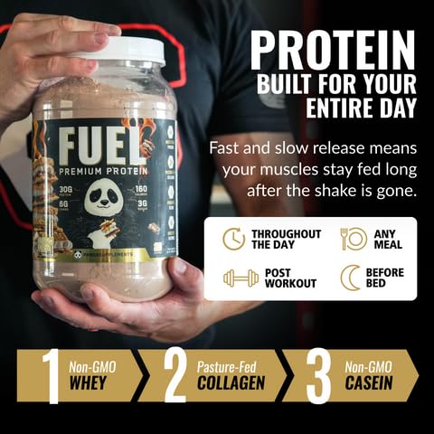 Image of Underground Bio Labs Panda Fuel Protein, 2.5 lb, Marshmallow Crisp