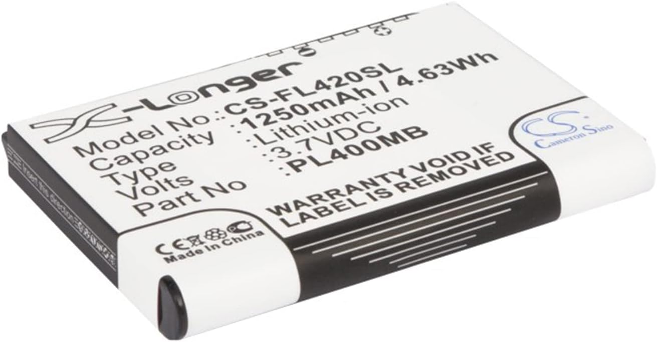 VINTRONS 1250mAh Battery for Fujitsu Loox 400, Loox N520c, Loox N520p, Loox N560c,