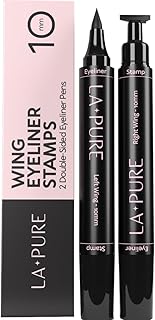 LA PURE Waterproof Liquid Eyeliner Stamp Winged Eyeliner Tool 2x Cat Eye...