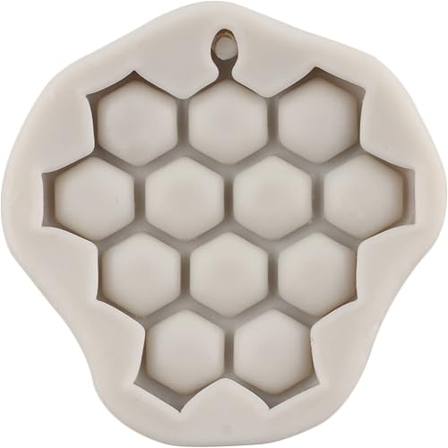 Miniatura 9 de Sijiangmold Molde de silicona para fondant de abejas de abejas, molde de silicona para colmena para decoración de cupcakes, decoración de pasteles,