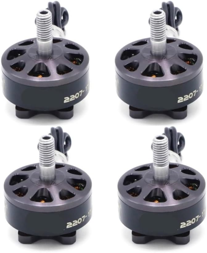 Fit for RC Drone Quadcopter Spare Parts 4pcs 2207 1750KV 2450KV 2750KV CW Thread FPV Racing Brushless Motor(4pcs 2207 2750KV)