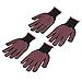 Eeneme 2 Pairs Cut Resistant Gloves Safety Protection Tool For Kitchen Garden Wood Carving (Roseate)