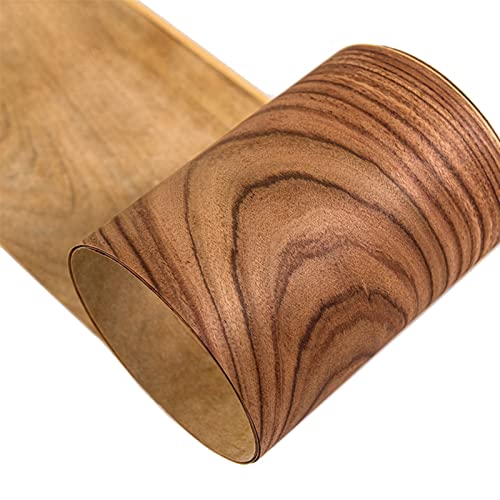 1 roll natuurlijke houten vloeren meubels luidspreker buitenhuid Diy Renovatie Veneers (Wood Diameter : 18cm x 220cm… - Image 3