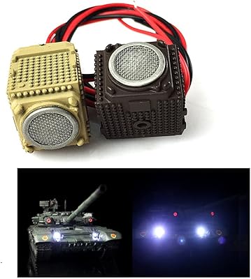 Big Red Black Eyes Modified Part for Henglong Model 1/16 6.0 7.0 3938 Russia T90 Rc Tank