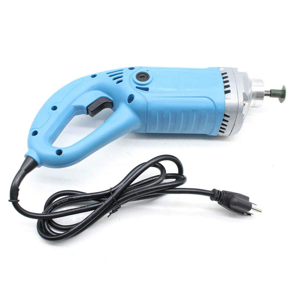 1300W Manuel Vibrateur de Béton Bouteille Vibrante Bouteille Vibrant Electrique Vibrant Portable Professionnel Compacteur de Béton Industriel Longueur du Vibrateur 1.5M