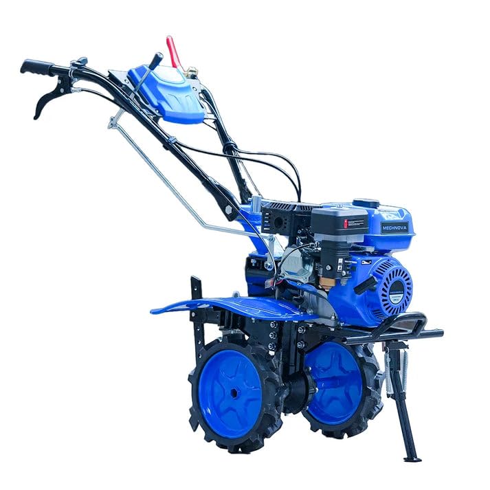 7 HP 208cc Petrol Power Weeder, Gear Drive (2F+1R), Solid Tyre, 4 Stroke Heavy Duty Agriculture Machine for Farming & Garden | Model MT900GA1-208CC-picture-16