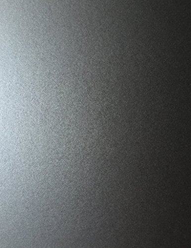 Anthracite Grey Stardream Metallic Cardstock Paper - 8.5 X 11 Inch - 105 Lb. 284 GSM Cover - 25 Sheets from Cardstock Warehouse