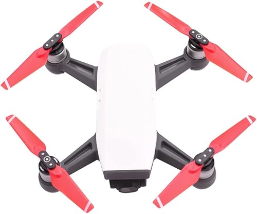 Miniatura 3 de 4 hélices de bajo ruido 4730F para drones compatibles con DJI Spark Quadcopter Dron, accesorios de hélice plegable de liberación rápida, accesorios