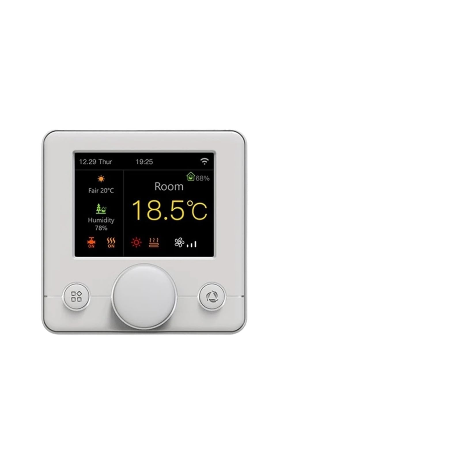 Smart Floor Heating Thermostat Tuya WiFi Warm Underfloor Regulator 220 Volt Electric/Water Gas Boiler Temperature Controller(Plum)