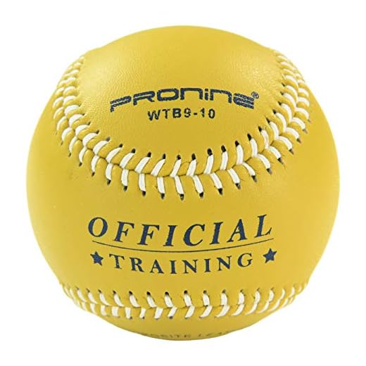 ProNine Heavy Weighted Training Baseball Ball for Pitching and Throwing Practice (10 oz)