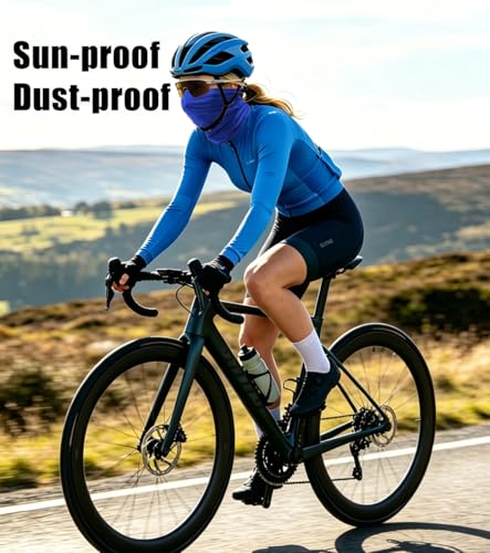 Image of Fishing Neck Gaiter, Sun Protection Face Mask, Cooling Neck Shield Scarf Cycling Balaclava Bandana for Men and Women