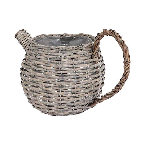 King Fisher wicker2 Vimini teiera, Colore Beige