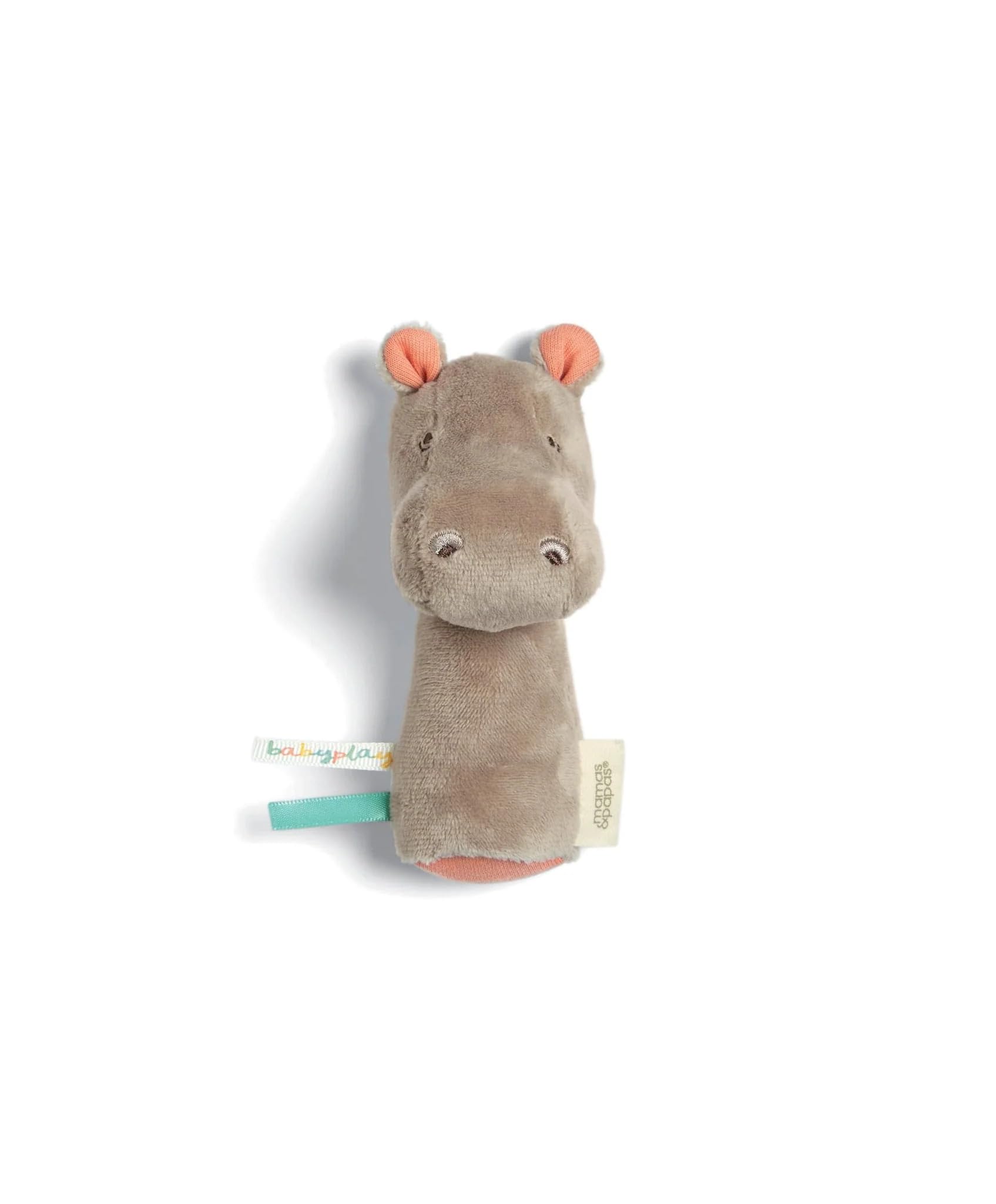 Mamas & Papas Henry Hippo Mini Rattle