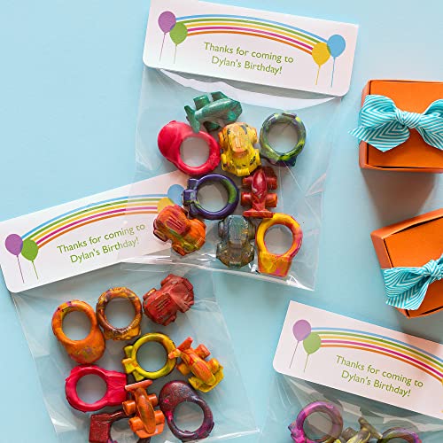 Avery Printable Bag Toppers For Laser & Inkjet Printers, Bags Included, 1.75" X 5", Pack Of 40 (22801) #TOP1