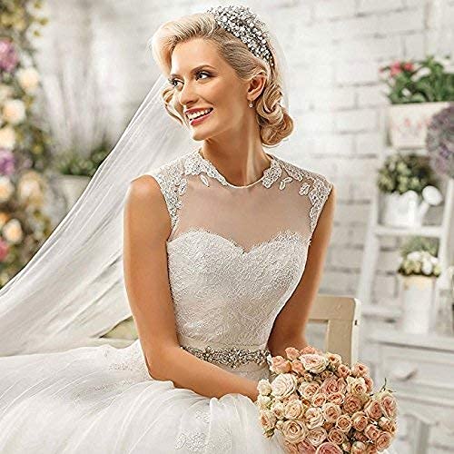 Cate & Chloe Mckayla Wonderous 18K Rose Gold Plated Drop Earrings With Crytal, Women's Gold Plated Earrings, Floating Earrings For Women, Wedding Anniversary Special Occasion Jewelry #TOP4