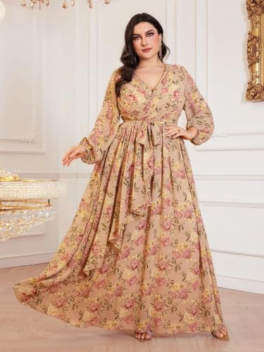 Image of TOLEEN Women's Plus Size Sequin Dress Luxurious Style Formal Cocktail Evening Party Maxi Dresses