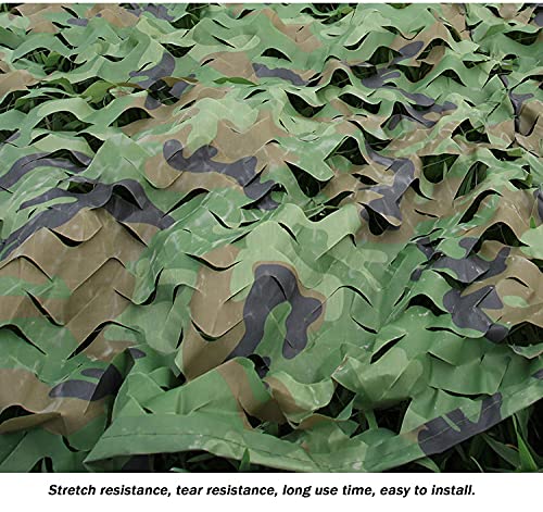 Tarnnetz Sonnenschutz - Tarnnetze Woodland Camo Net Und Nylon-kabelbinder Wasserdichtes Oxford-tuch Camo-netting Zum… – Bild 8