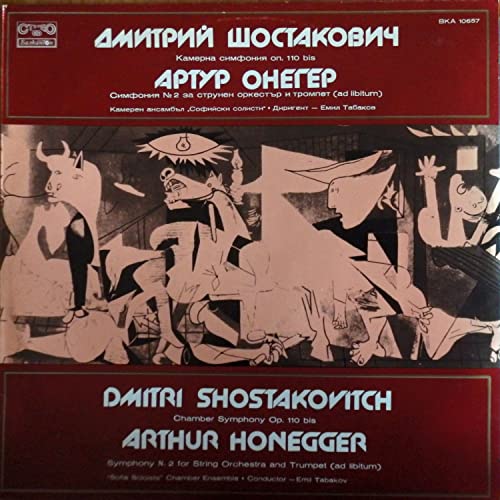 Play Dmitri Shostakovich Chamber Symphony, Op. 110a Arthur Honegger
