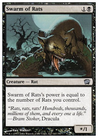 Amazon.com: Magic: The Gathering - Swarm of Rats