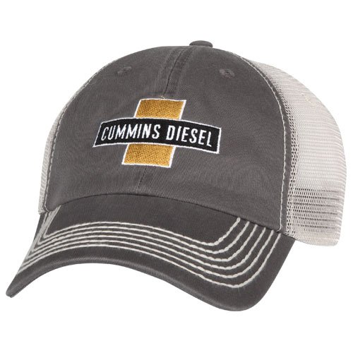 cummins Diesel Cross Gray Mesh Hat/Cap