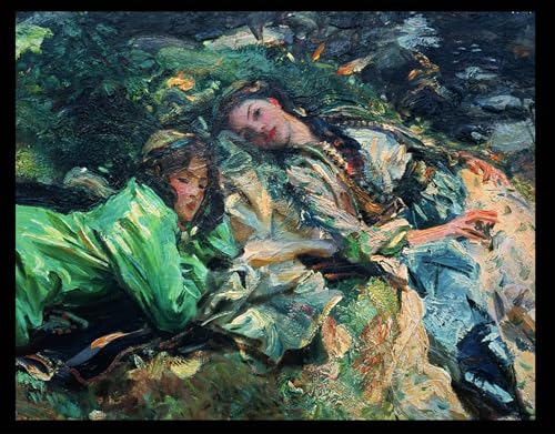 Art poster de célèbres tableaux le ruisseau Sargent impression grand format