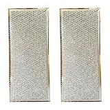 2 Pack Microwave Grease Filter Fit for Samsung ME18H704SFS, ME18H704SFS/A2, ME18H704SFS/AA, ME18H704SFS/AC Microwave Replacement Part
