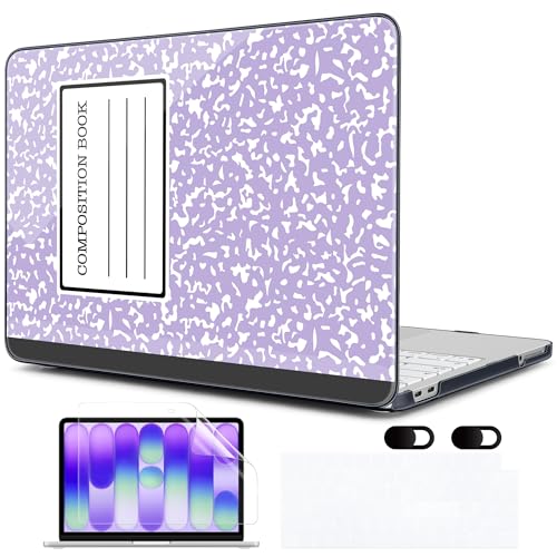 Carcasa MacBook Neo 13 contra arañazos con funda rígida impresa A3404 y protector pantalla