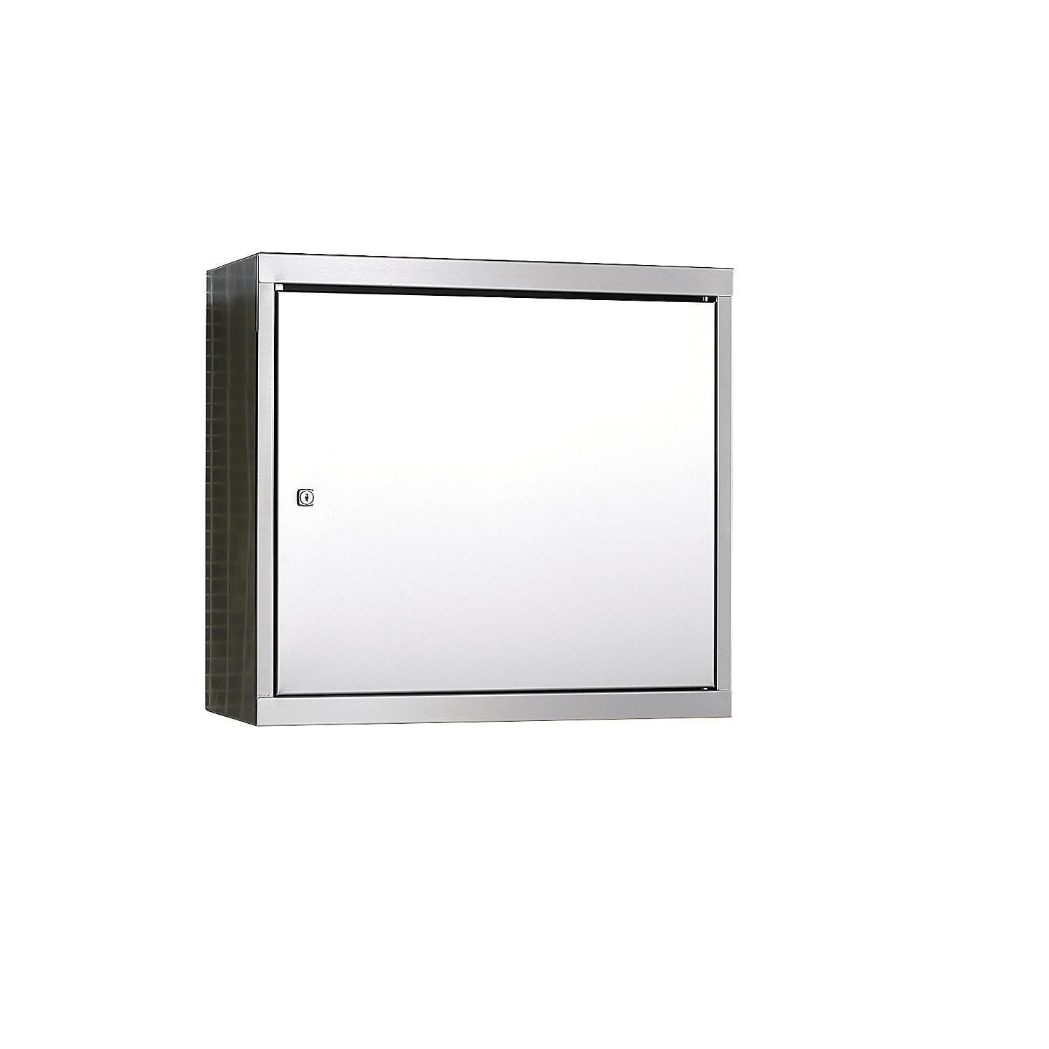 KAISER+KRAFT Armadio pensile in acciaio inox | Alt x largh x prof 600 x 650 x 320 mm, 2 ripiani