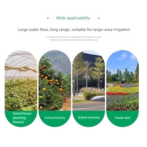 Arroseur d'irrigation oscillante robuste à rotation complète