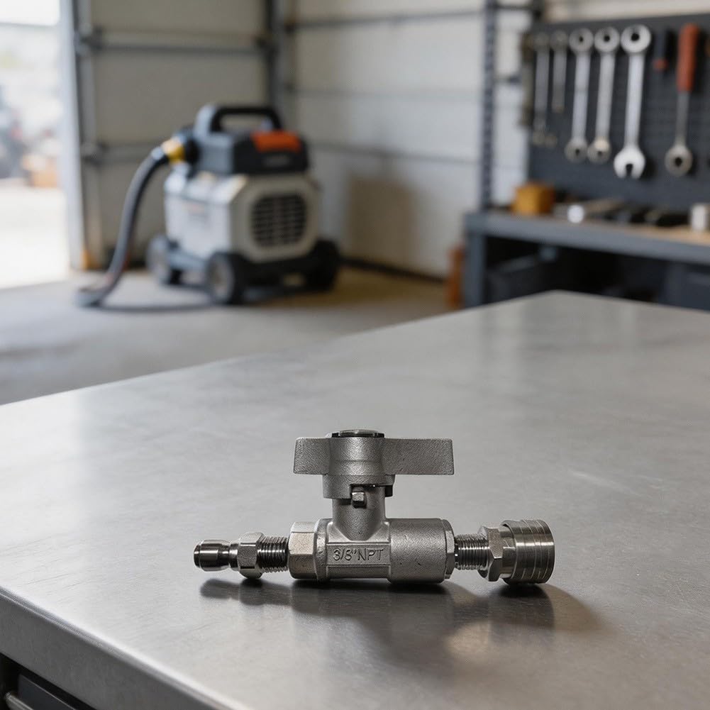 Wysokociśnieniowy zawór kulowy DN10 5000 PSI metalowy przełącznik węża