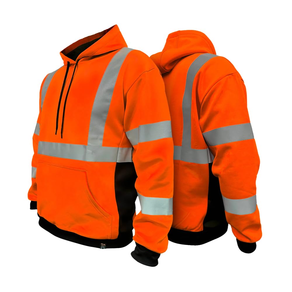 SafetyShirtz SS360 ANSI Class 3 Type R Graphic Hoodie