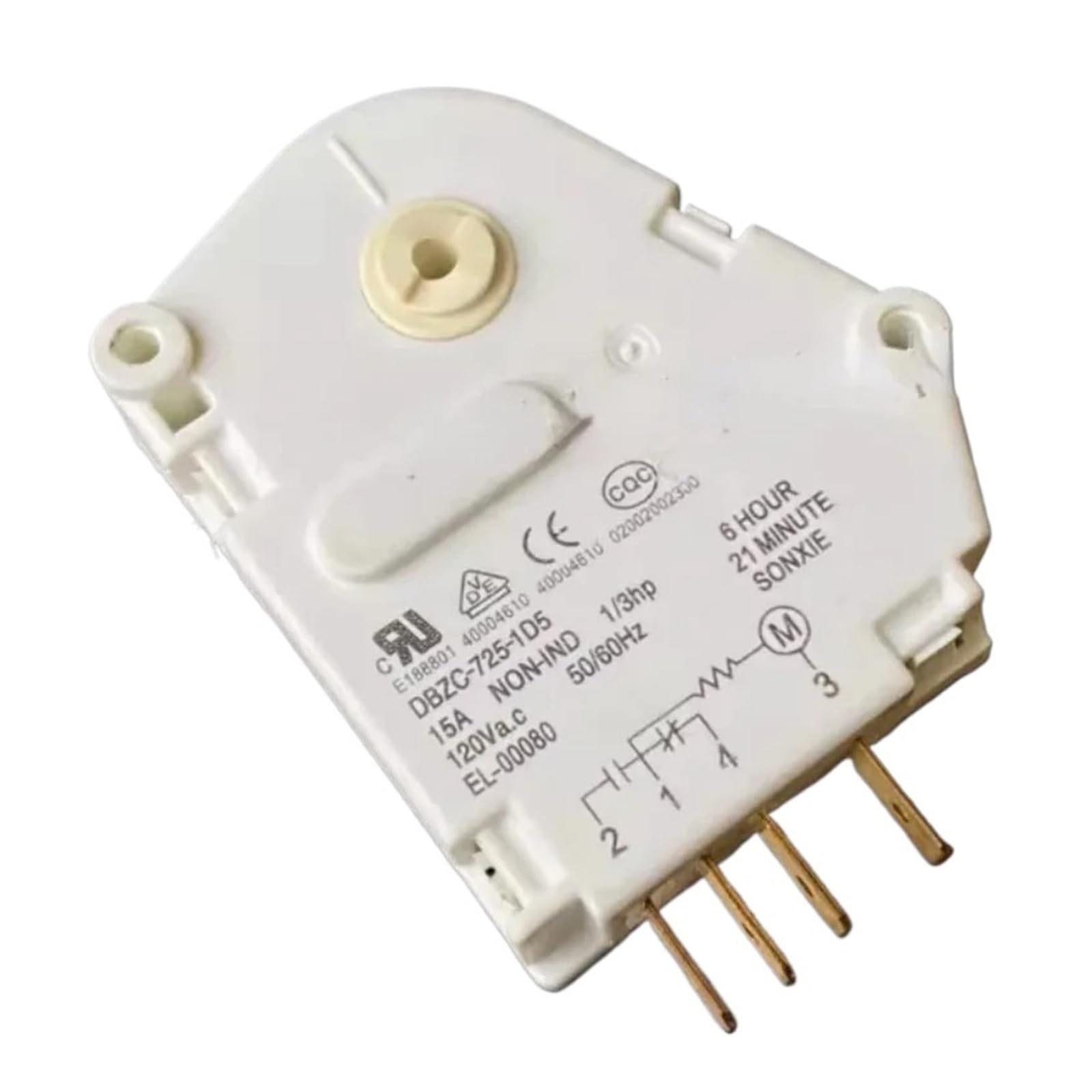 Refrigerator Defrost Timer,Compatible For Rongsheng,/,Compatible For Hisense,Defrost Timer Acssories DBZC - 725-1D5