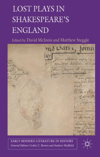 Lost Plays in Shakespeare's England (Early Modern Literature in History)