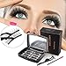 Produktbild Chizea Magnetische Wimpern,3D Künstliche Wimpern Set, Wiederverwendbare Dual Magnetic False Eyelashes mit Hilfspinzette + Wimpernbürste + Aufbewahrungskiste, 2 Paar 8 Stück