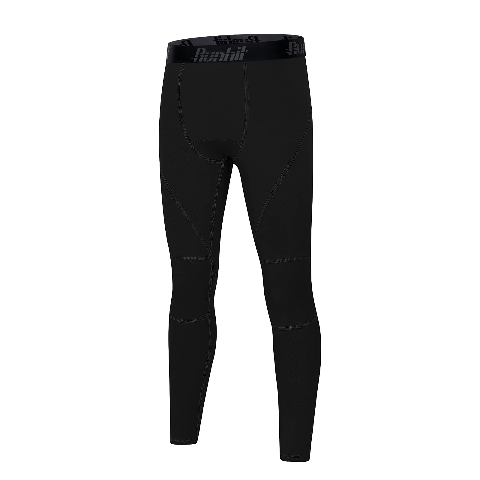 Runhit Boys Compression Leggings Youth Athletic Tights Basketball Compression Pants Boys Base Layer Pants Sports Legging