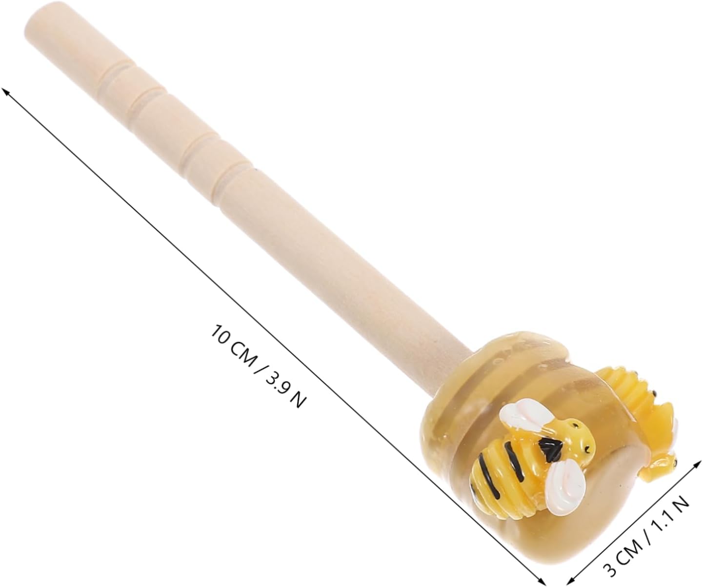 2pcs Bee Stirring Sticks, Mini Farmhouse Kitchen Decor for Summer