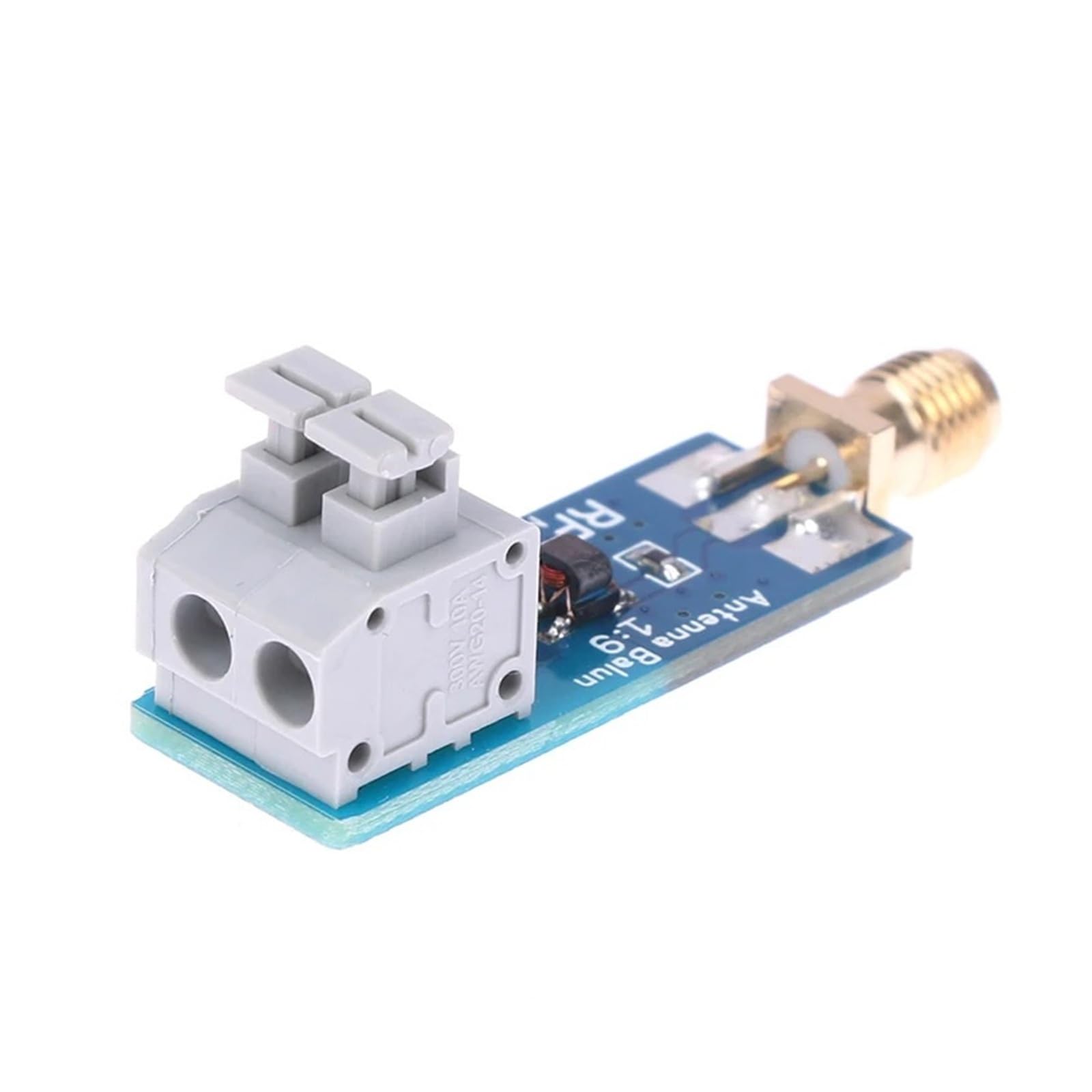 Balun Long Wire HF Antenna Impedance Transformer 1:9 0,1-30 MHz SMA do RTL-SDR Ham Radio Shortwave Reception Tiny SDR Balun