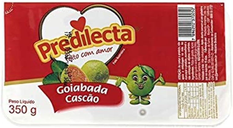 Predilecta Guava Paste Fruit Pieces Block 350G