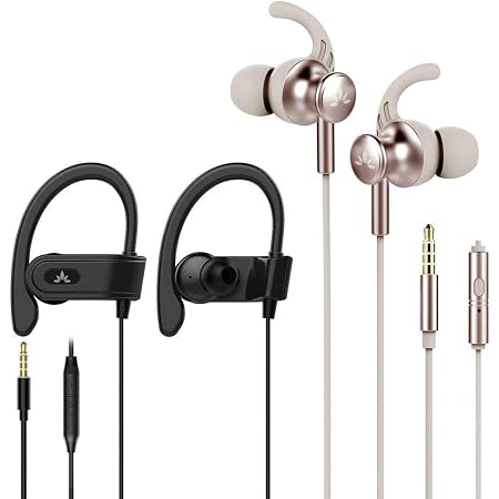in-Ear Sports Headphones with Ear Hooks 