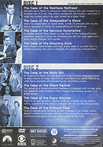 Perry Mason: Season 1 Volume 1, ideal para una tarde de intriga legal en DVD 3