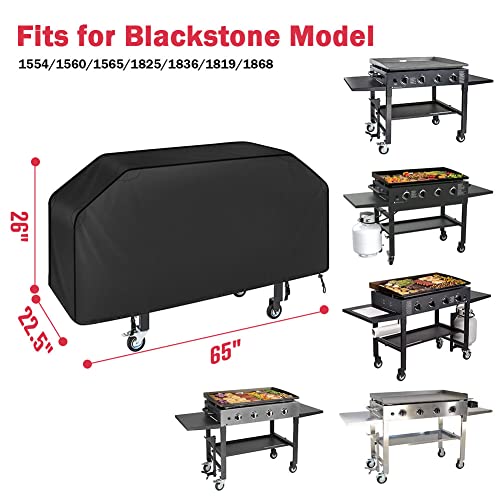 36 Inch Griddle Cover For Blackstone, Waterproof Lightweight Polyester Barbecue Cover Flat Top Gas Grill Cover For Blackstone 36" Griddle Cooking Station For Camp Chef #TOP6