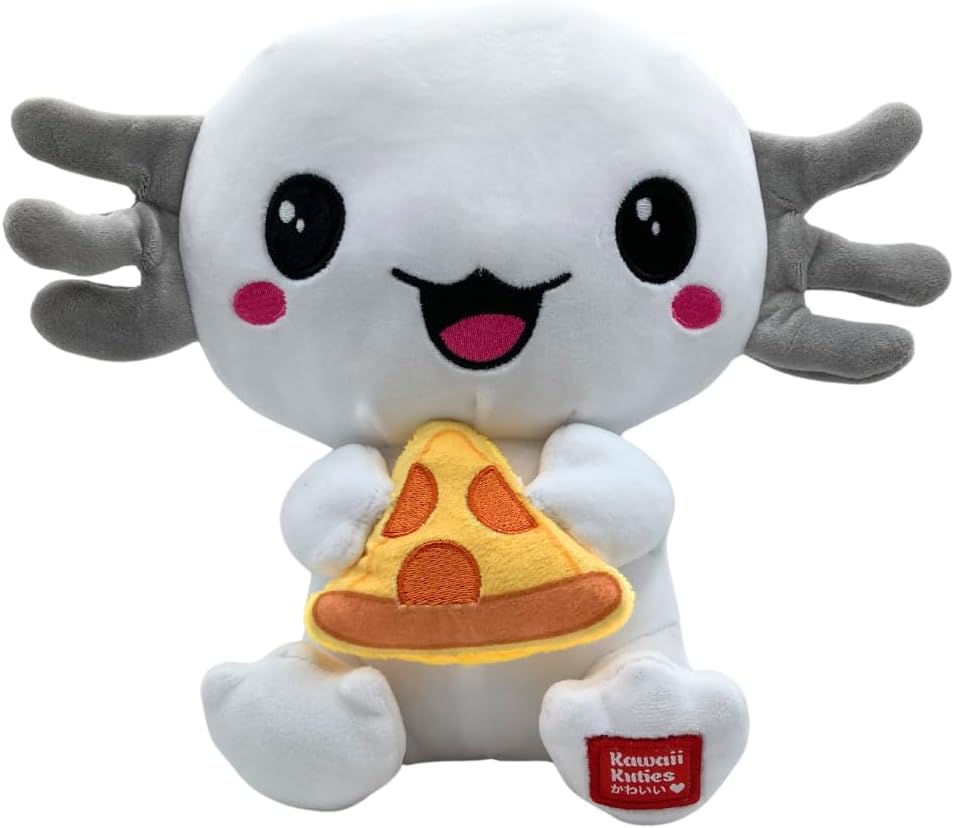 Snaxolotl Plush Kawaii Kuties plush 10 Inch White Axolotl Plush Toy