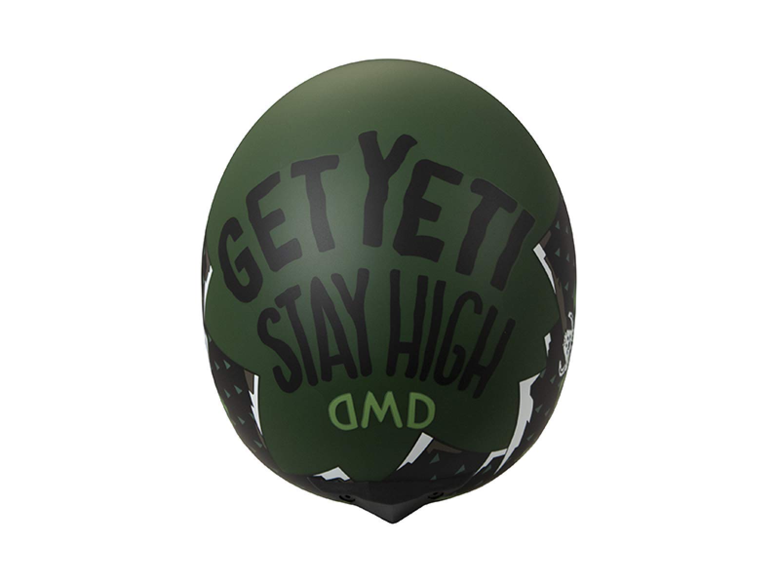 Yeti - Casco de esquí en Molde Verde