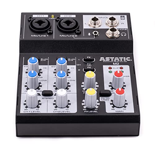 Astatic M2 2-Channel Mixer with USB Interface